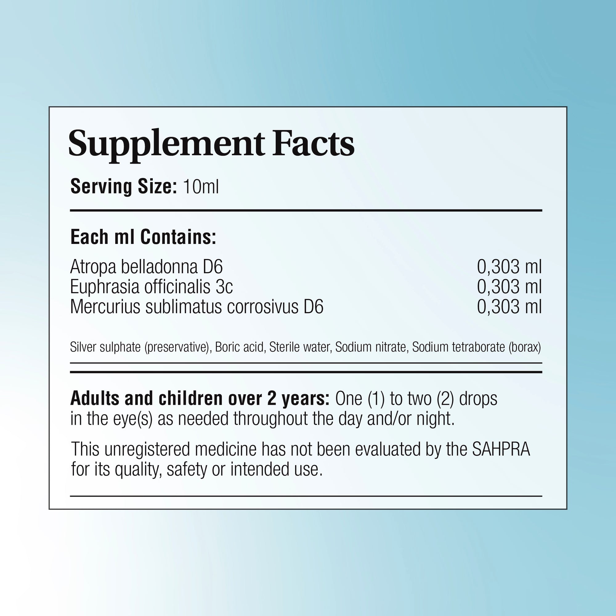 Similasan Dry, Red Eye Relief