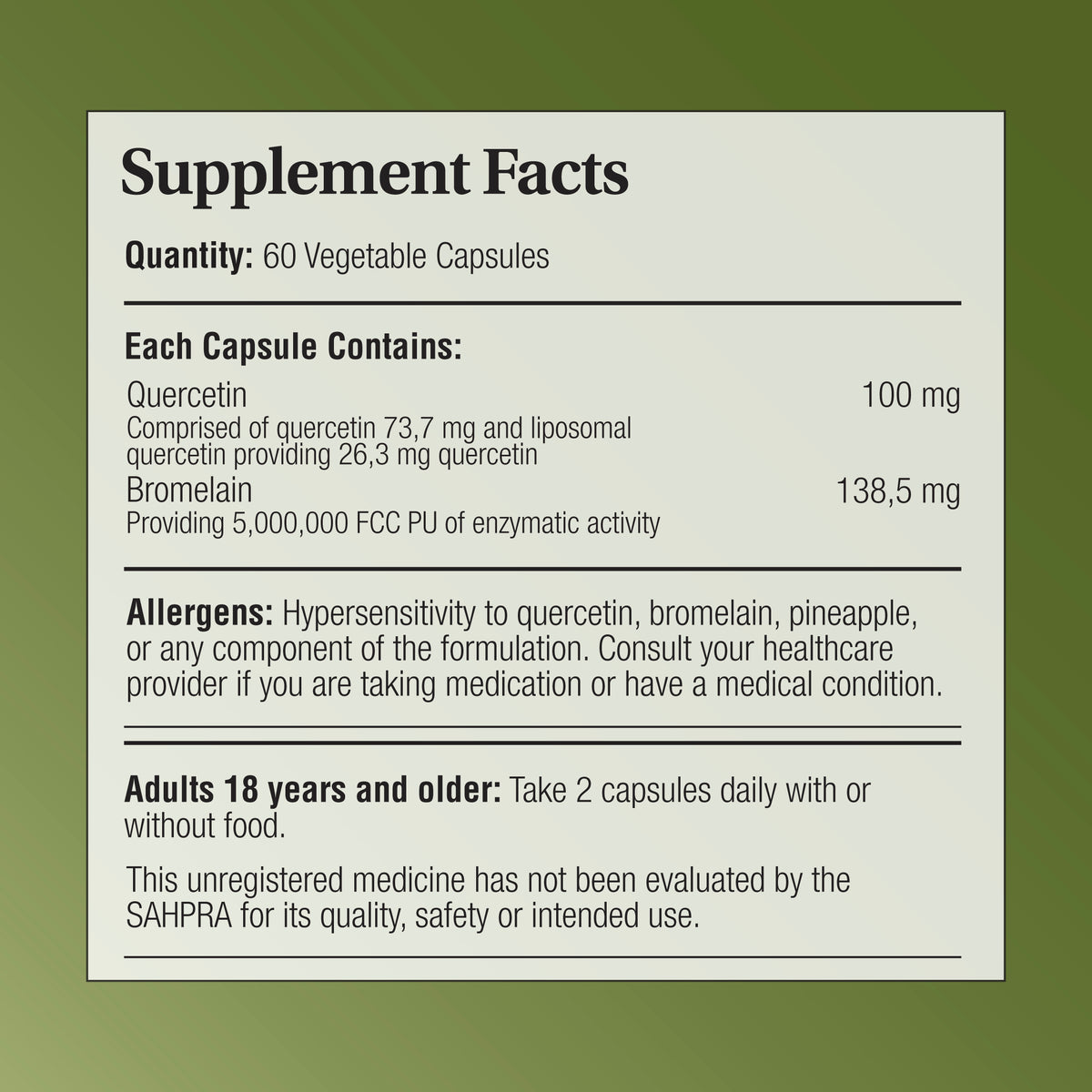 Phytopure® Quercetin + Bromelain