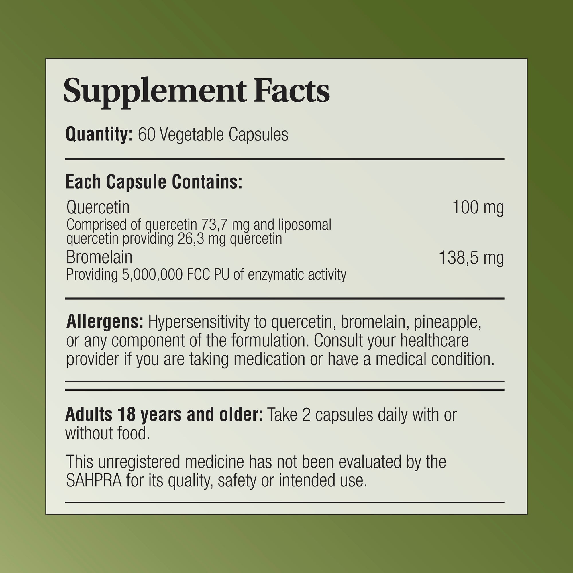 Phytopure® Quercetin + Bromelain