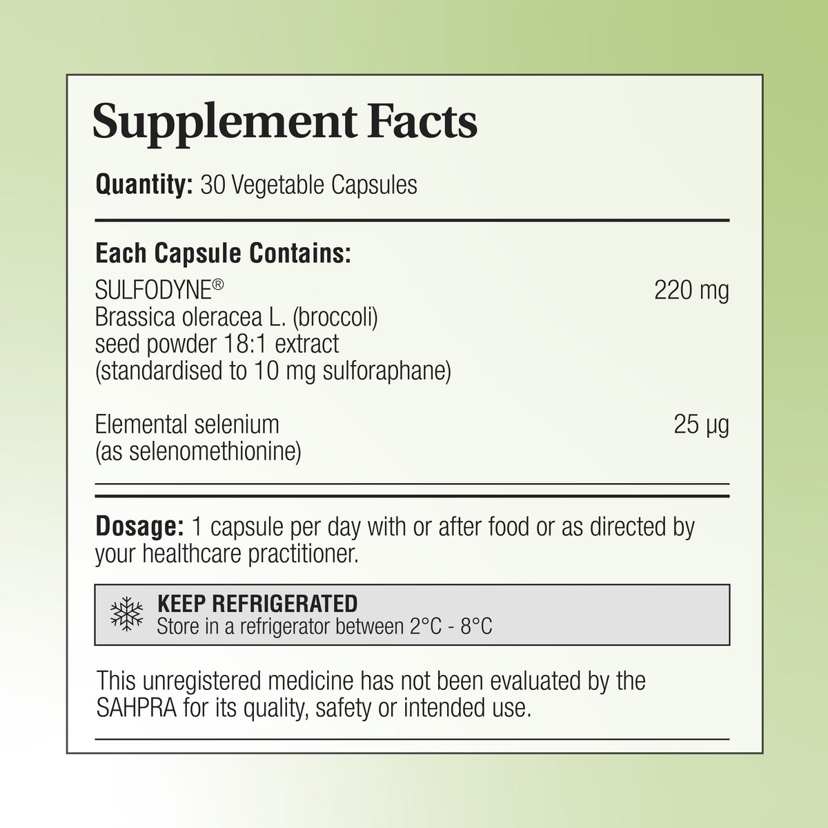 Phytopure® Sulforaphane Advanced