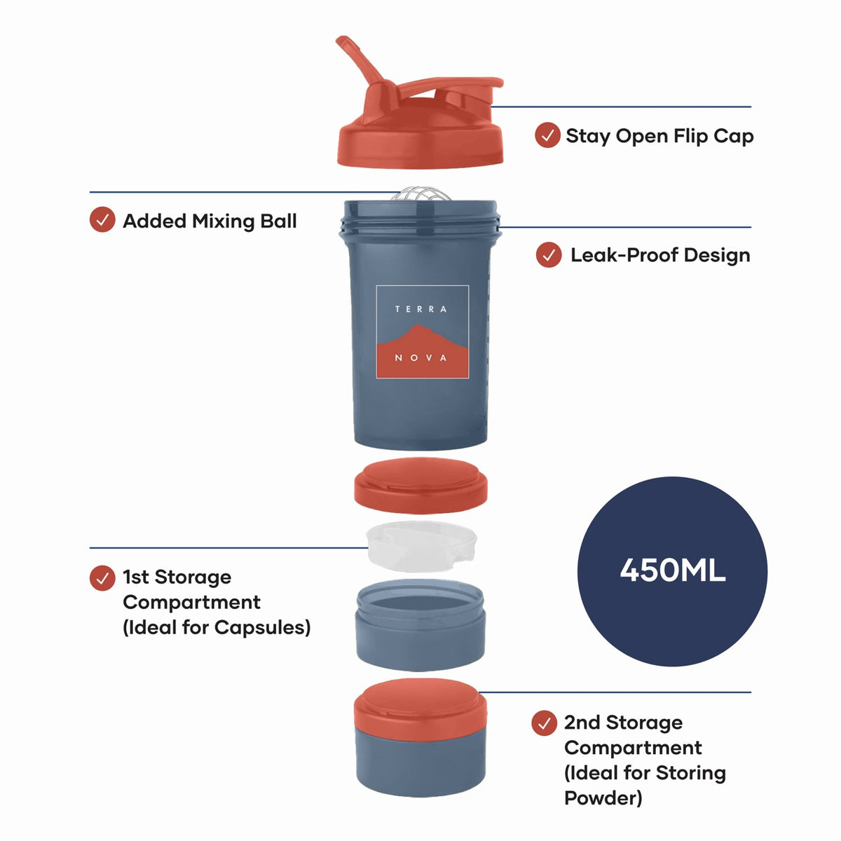 Terranova Branded Shaker
