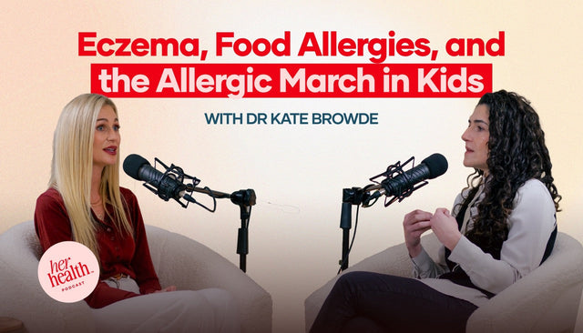 Eczema, Food Allergies & the Allergic March in Kids Explained on Her Health™