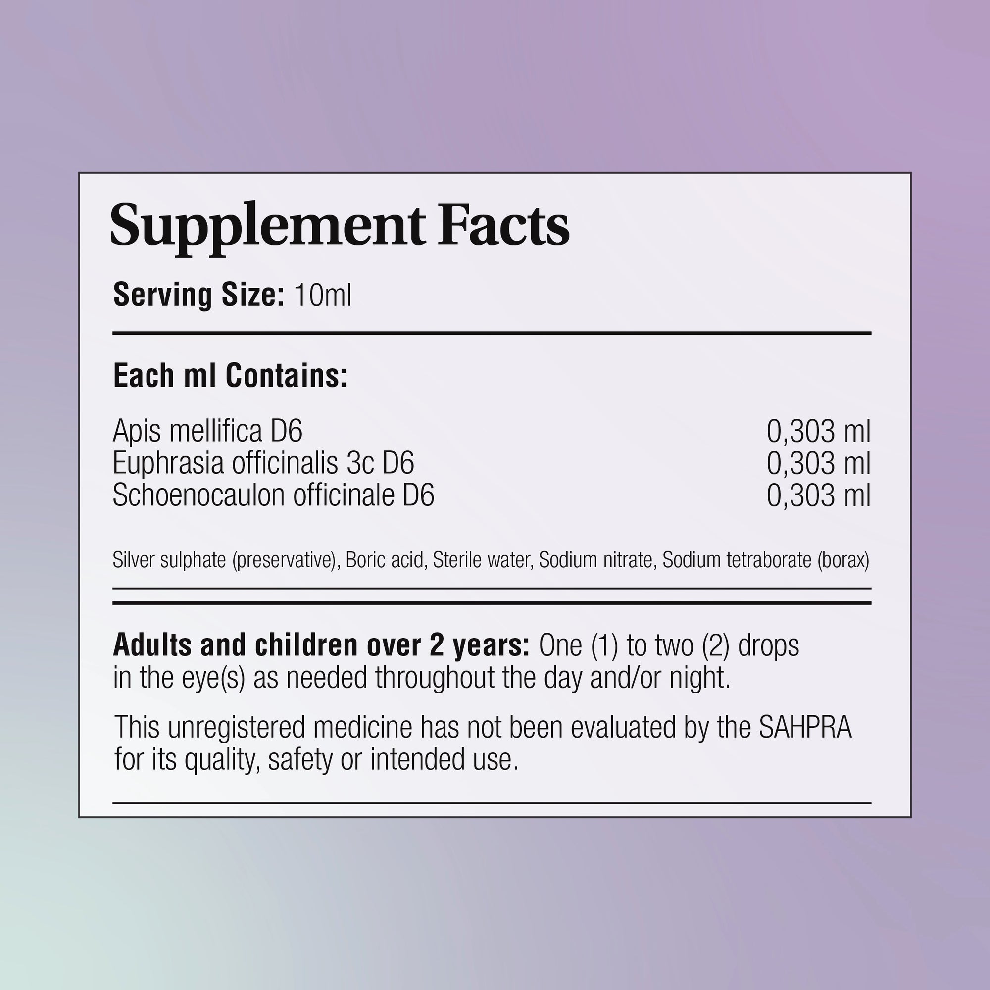 Similasan Allergy Eye Relief