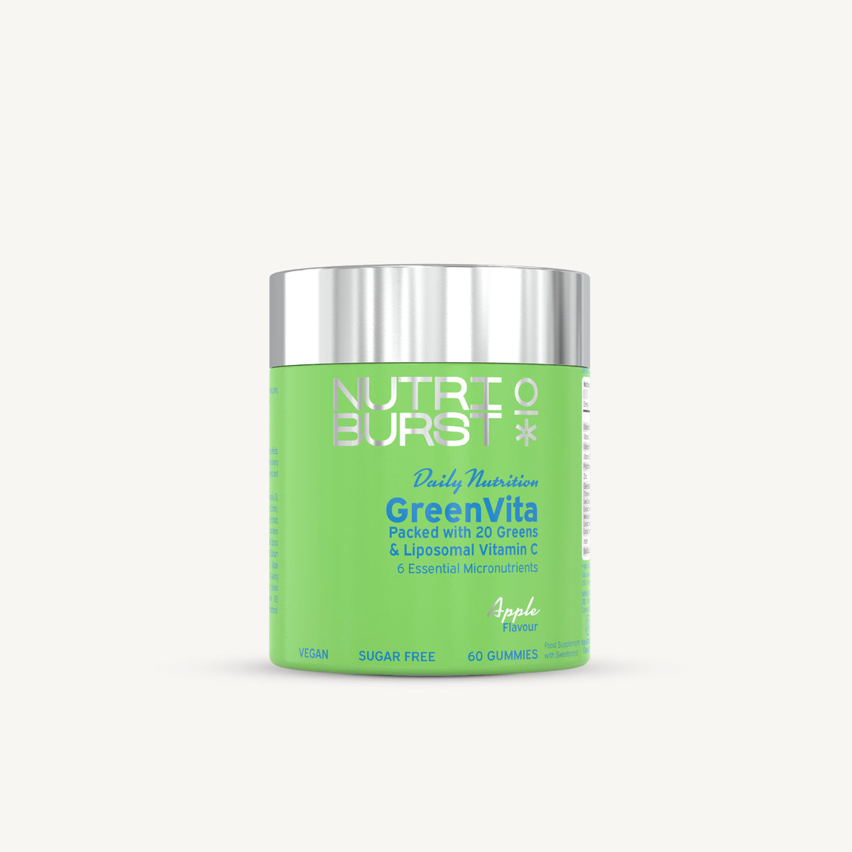 Apple Flavoured Gummies GreenVita-Packshot Image