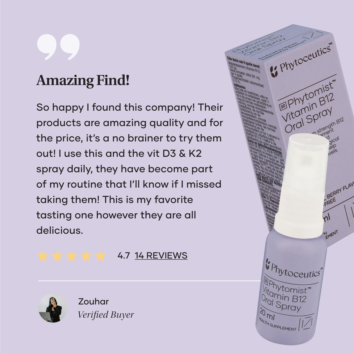 Phytomist® Vitamin B12 Oral Spray