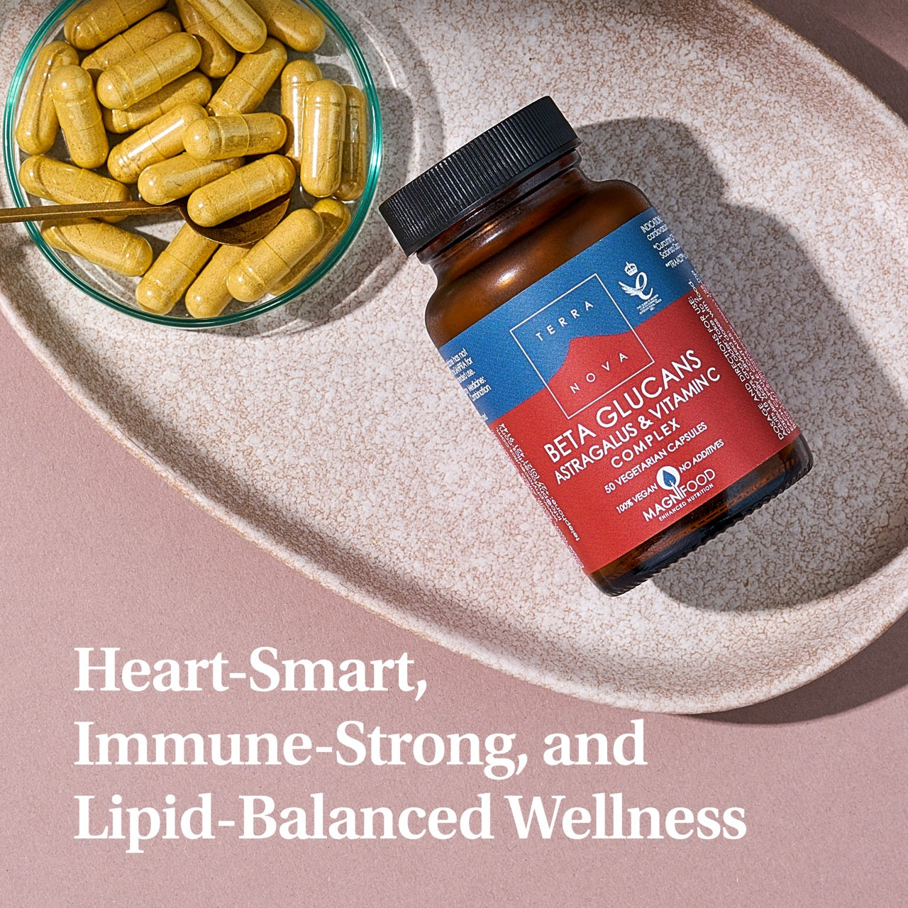 Terranova Beta Glucans Astragalus & Vitamin C Complex