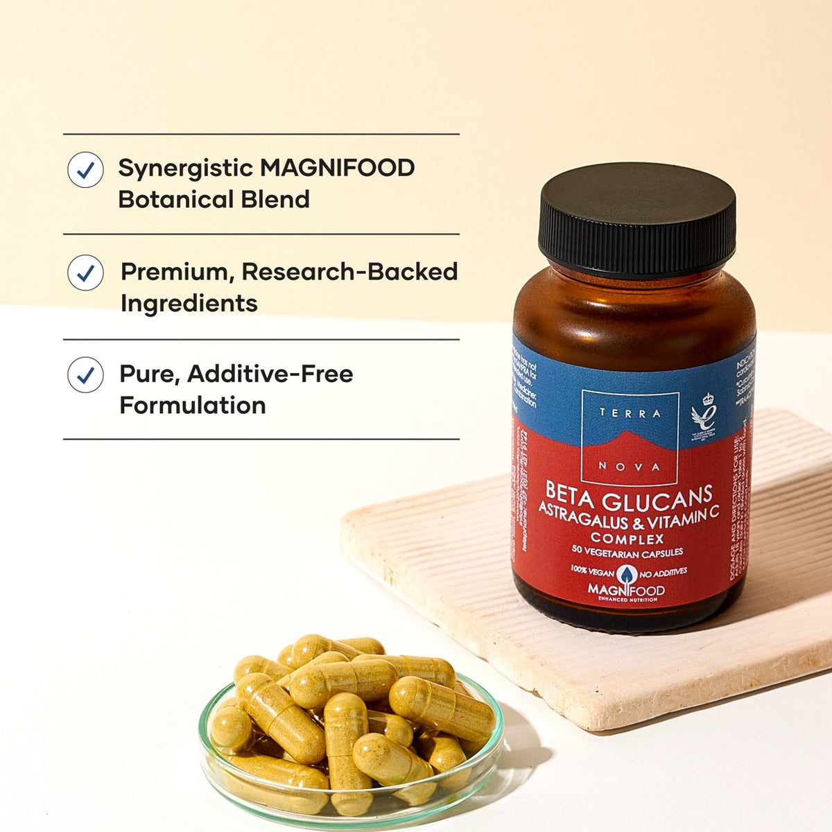 Terranova Beta Glucans Astragalus & Vitamin C Complex