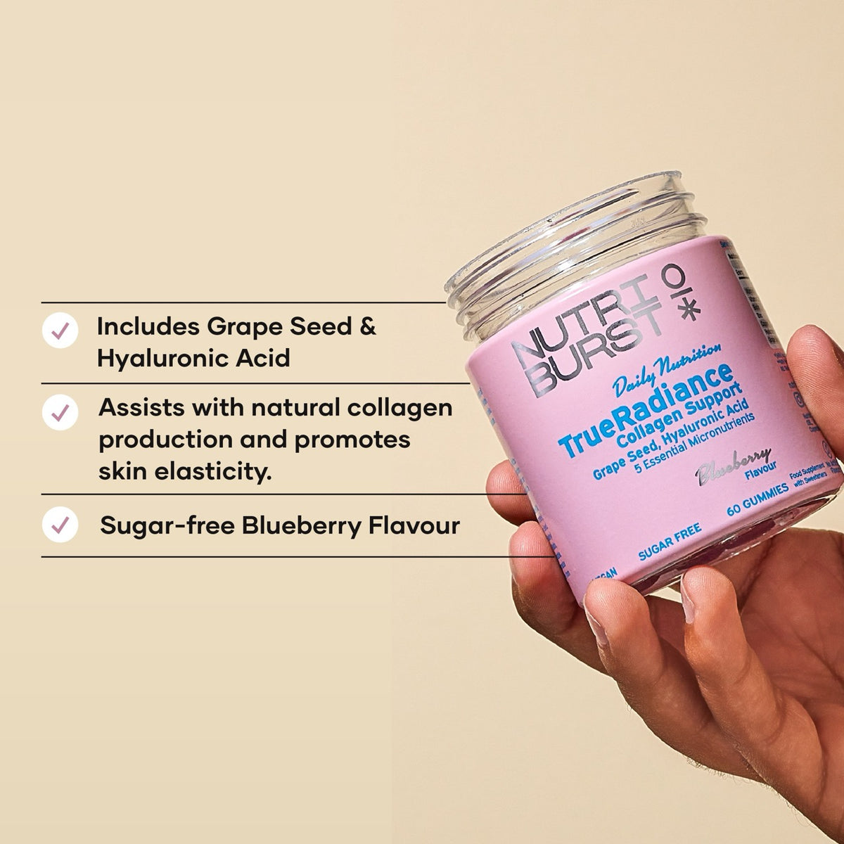 Blueberry Gummies Trueradiance USP Image