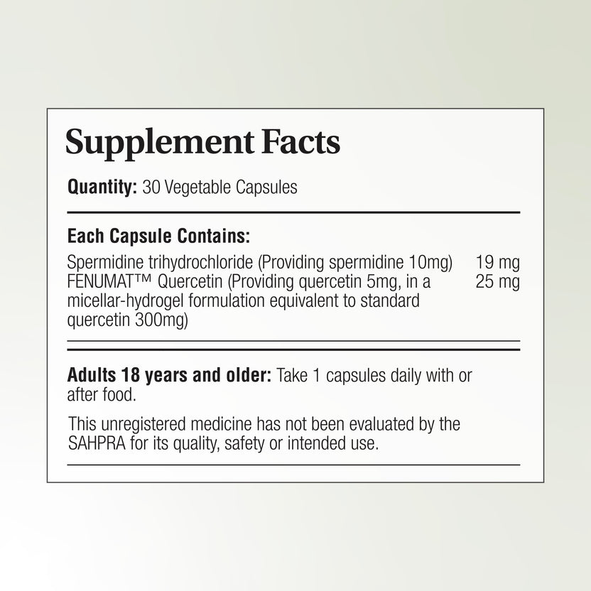 CellRecover™ Advanced | Spermidine & Quercetin for Cellular Renewal ...