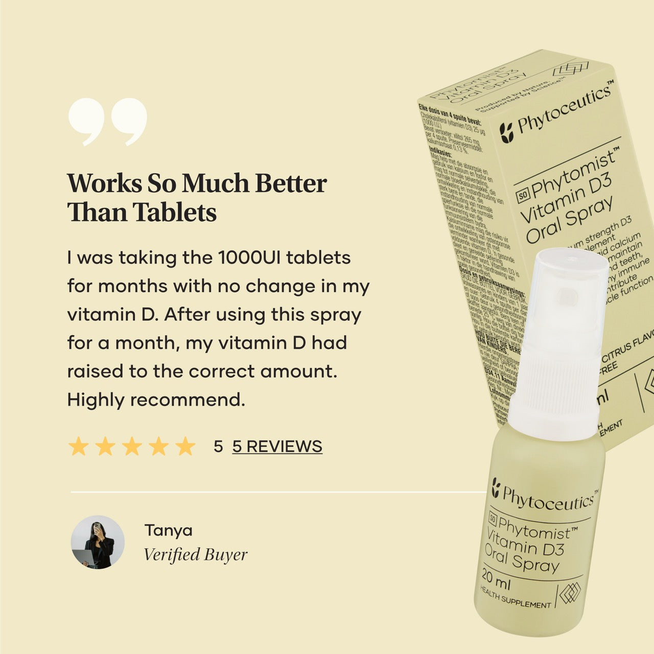 Phytomist® Vitamin D3 Oral Spray