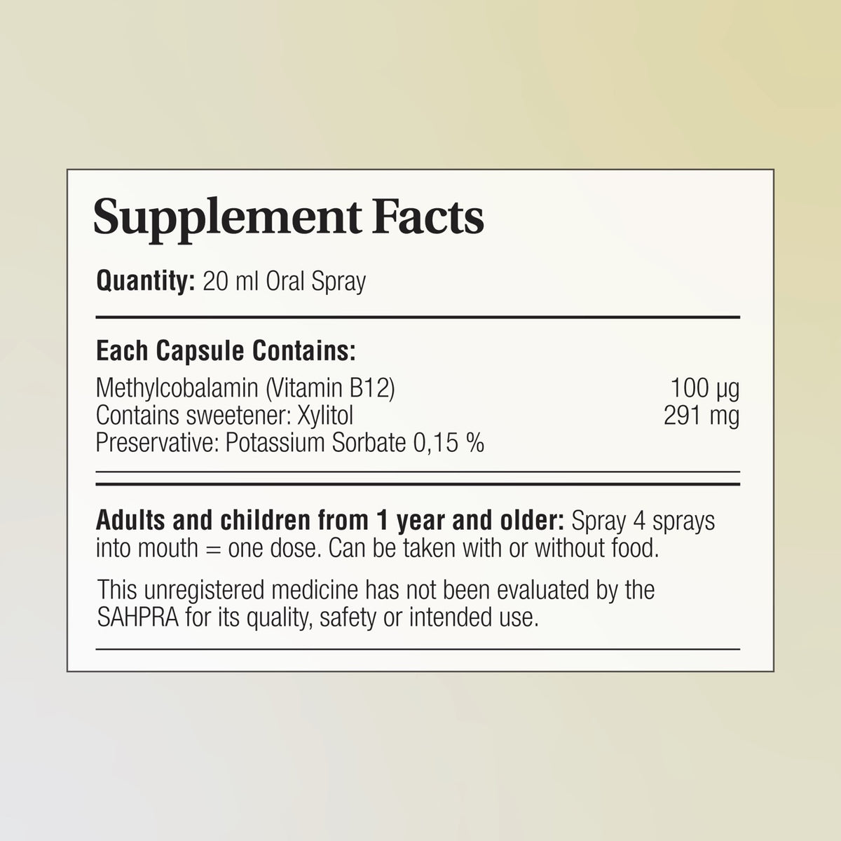 Phytomist® Vitamin D3 Oral Spray