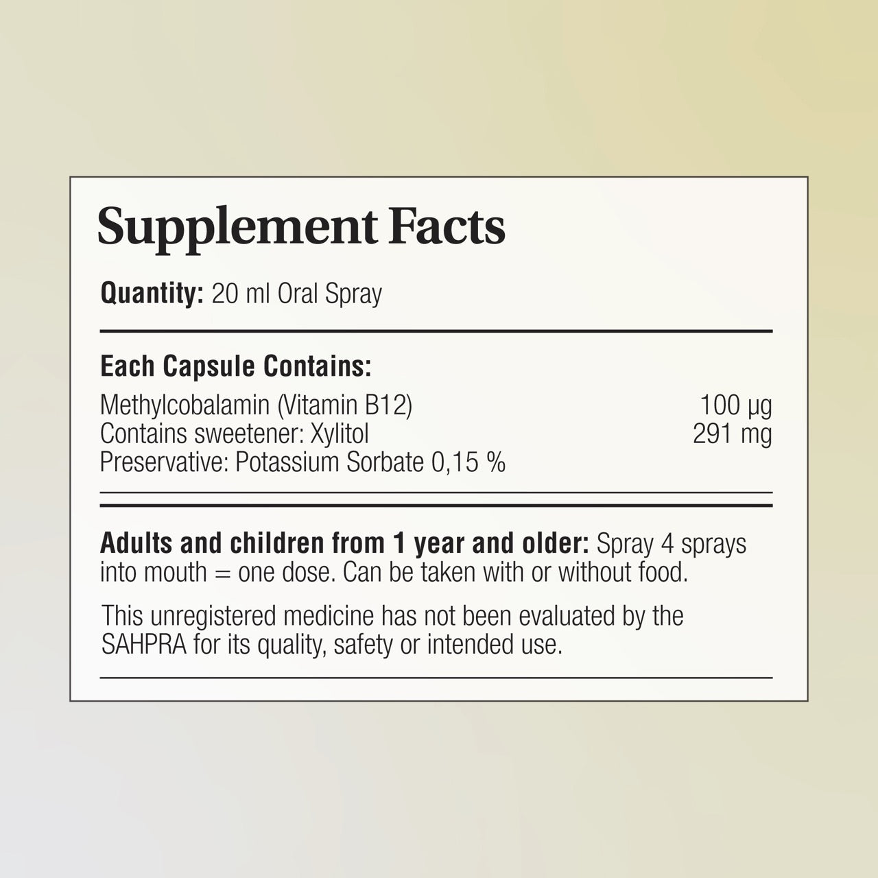 Phytomist® Vitamin D3 Oral Spray