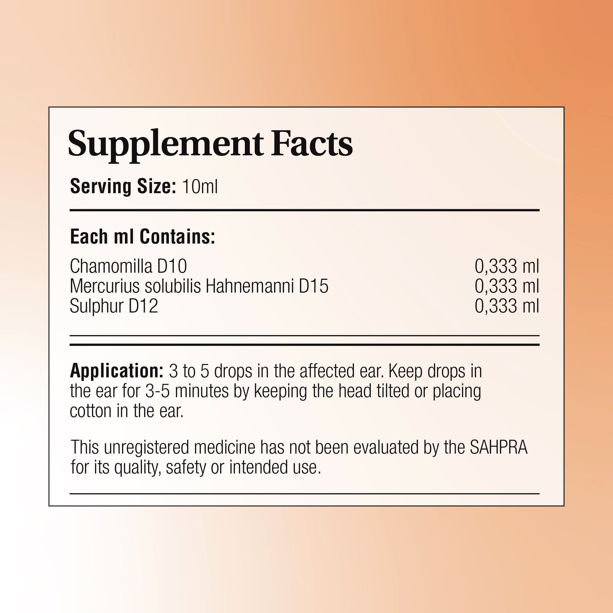 Similasan Earache Relief
