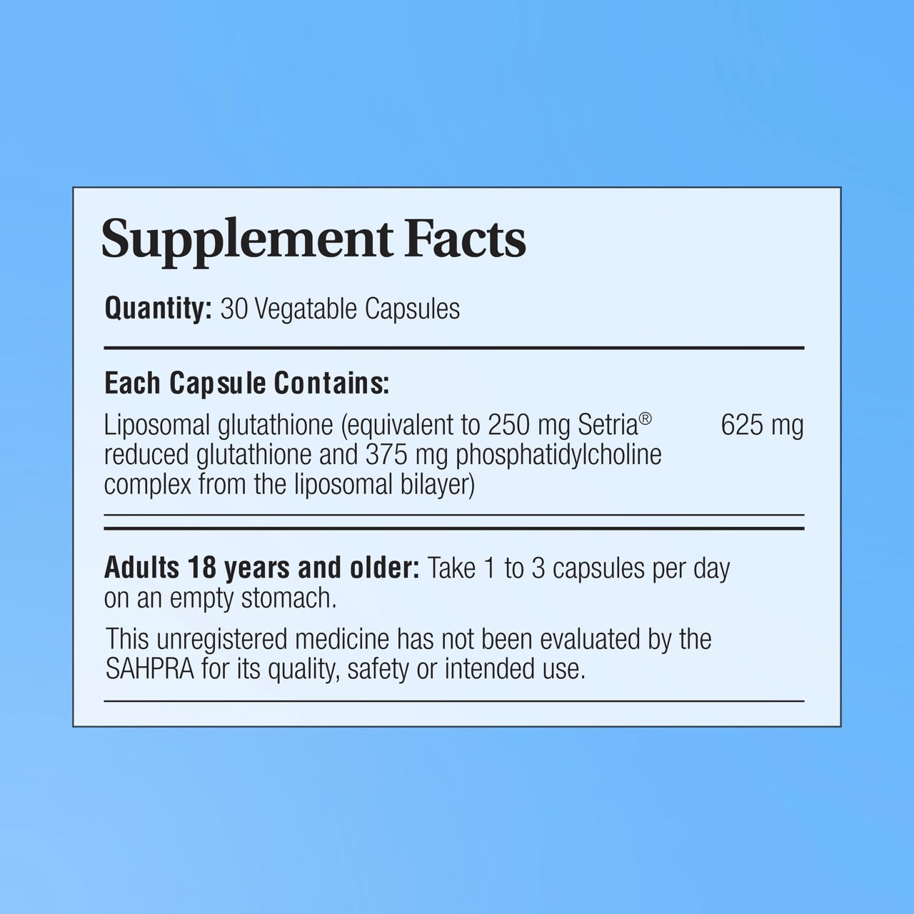 Biomax® Glutathione Liposomal
