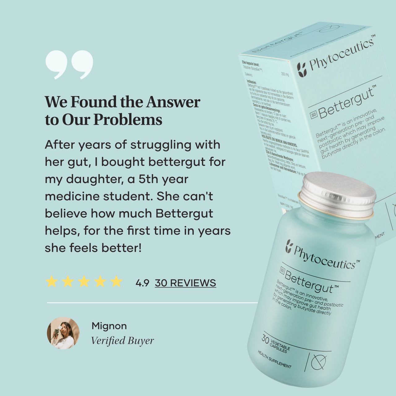 Bettergut® Pre and Postbiotic