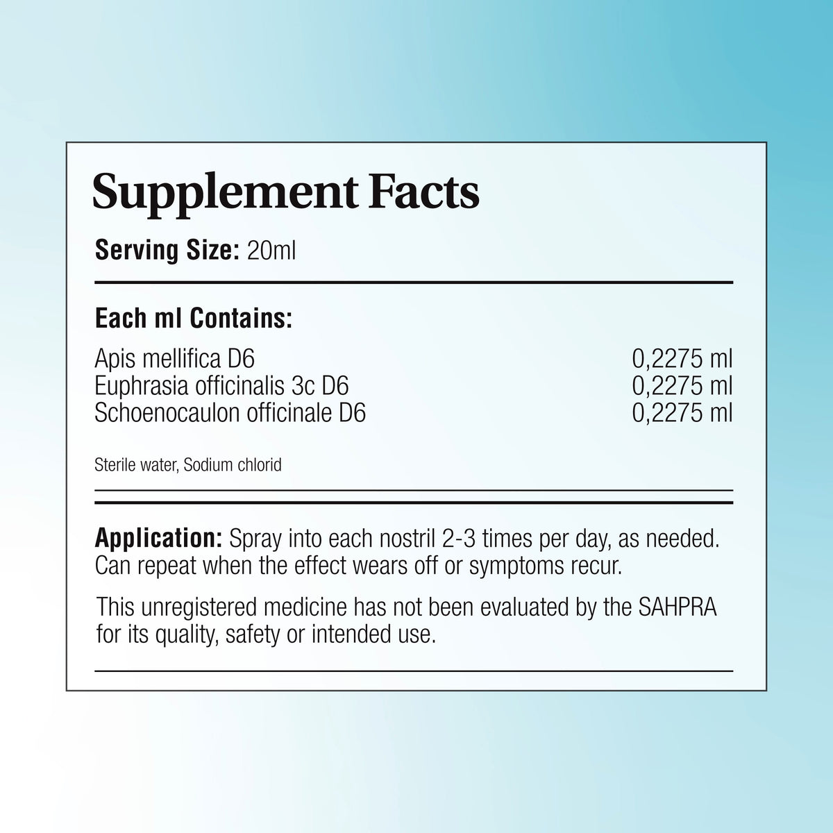 Similasan Hay Fever Relief