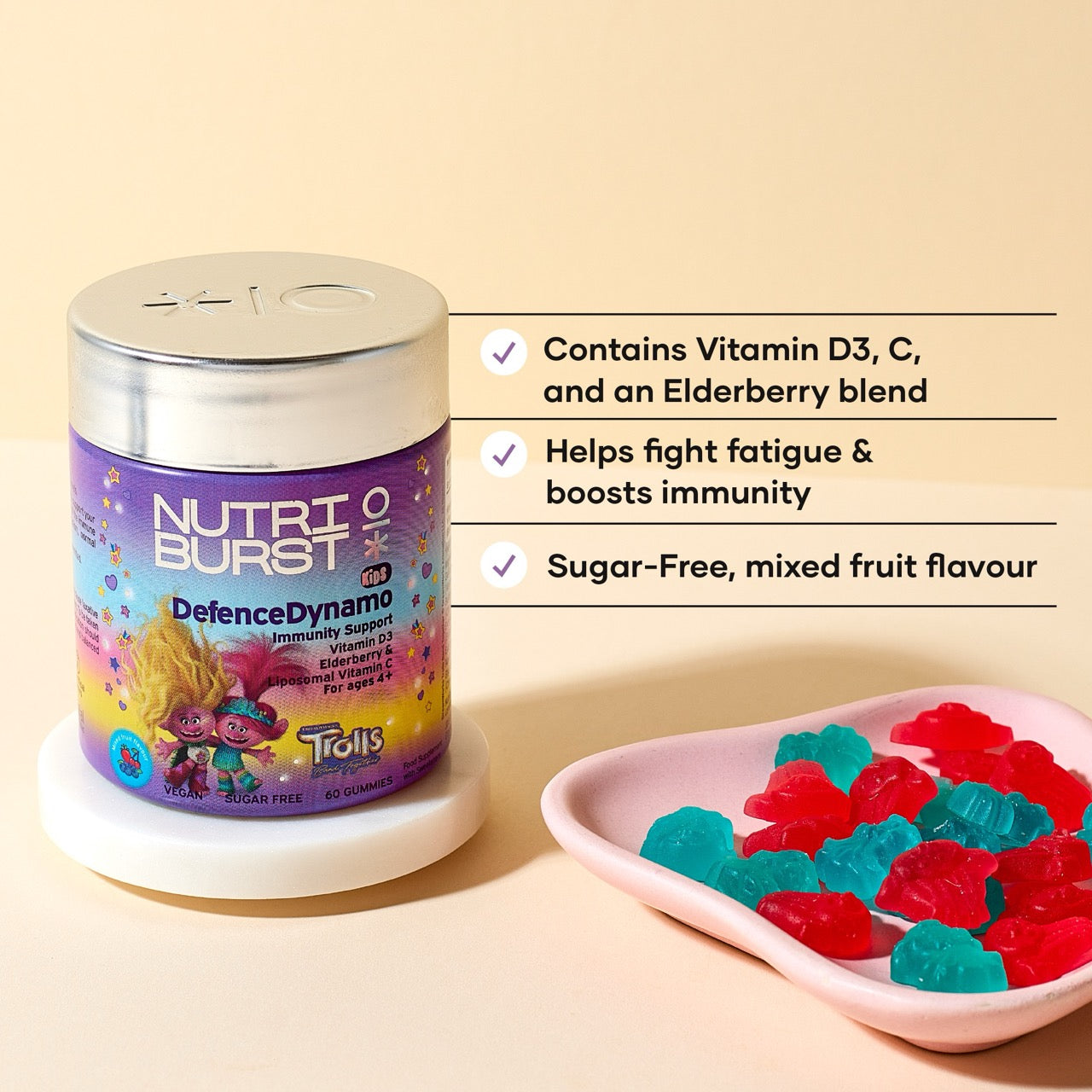 Immunity Support Gummies-DefenceDynamo-USP-Image