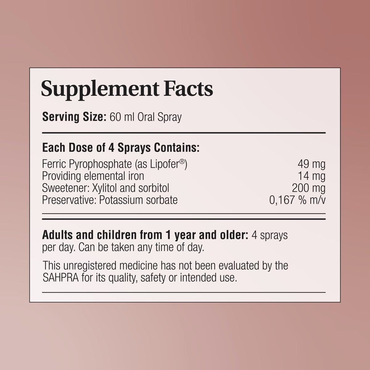 Phytomist® Iron Oral Spray