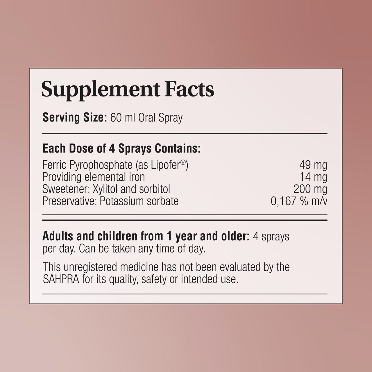 Phytomist® Iron Oral Spray