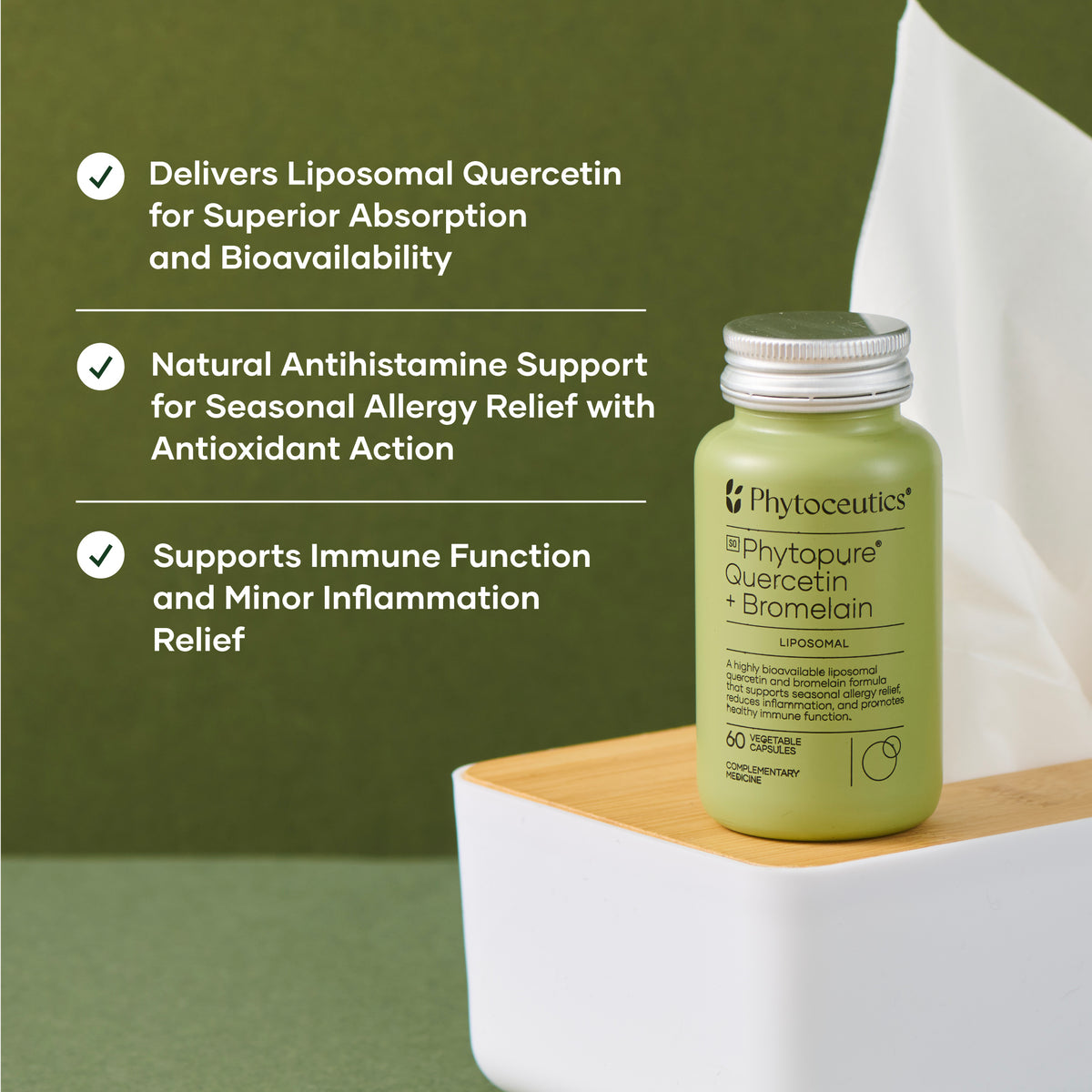 Phytopure® Quercetin + Bromelain 