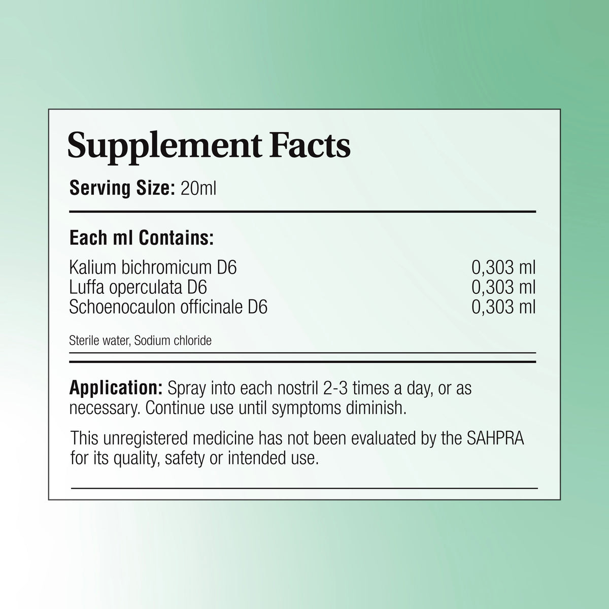 Similasan Sinus Relief