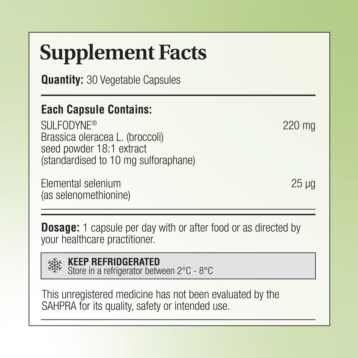Phytopure® Sulforaphane Advanced