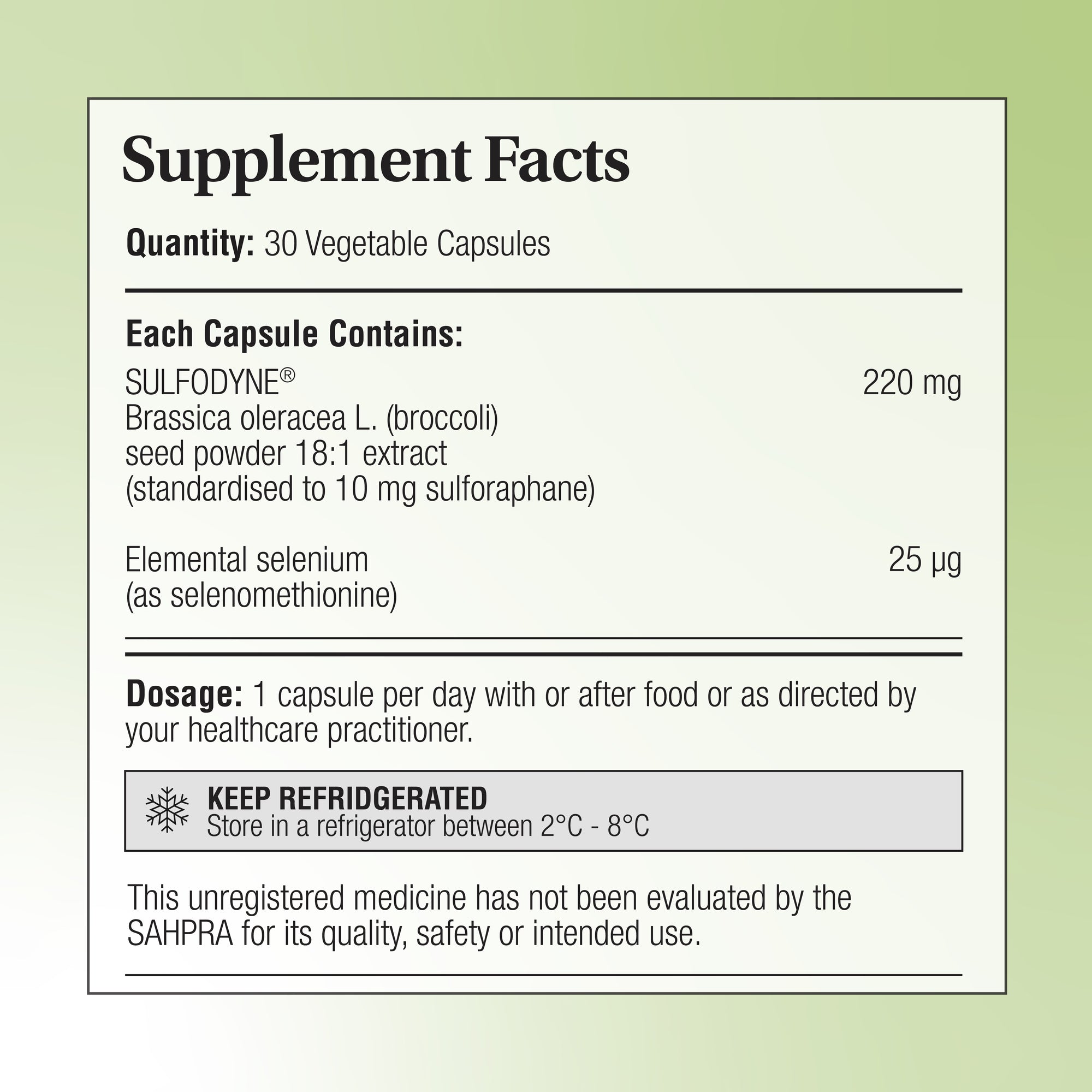 Phytopure® Sulforaphane Advanced