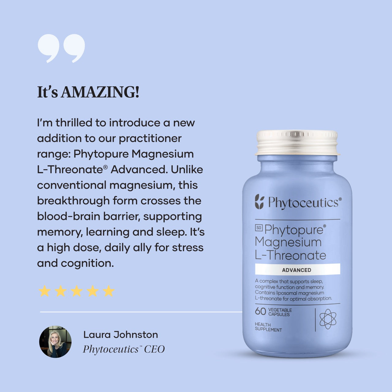 Phytopure® Magnesium L-Threonate Advanced