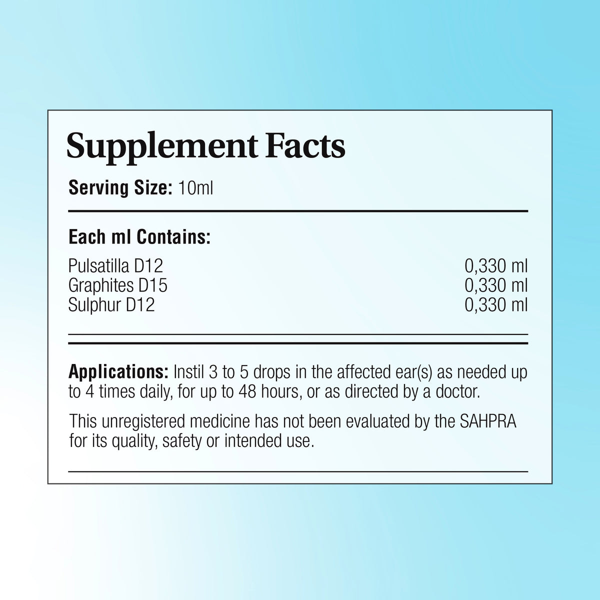 Similasan Swimmer’s Ear Relief