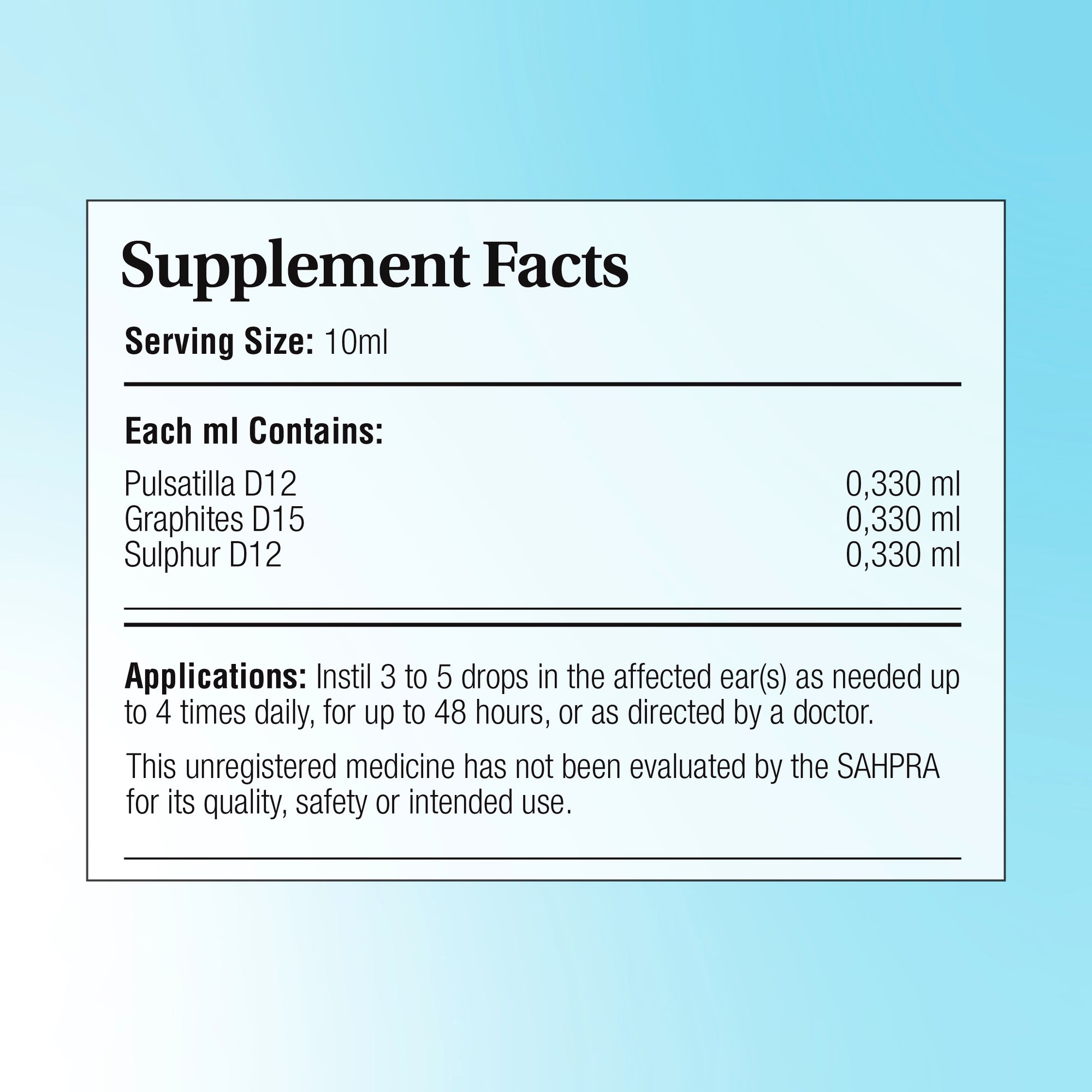 Similasan Swimmer’s Ear Relief