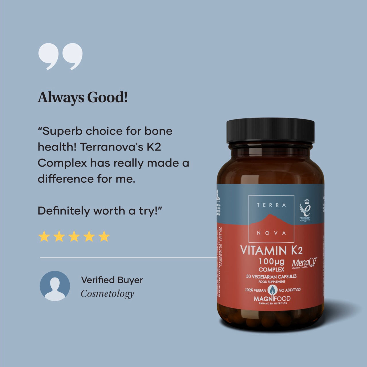 Terranova Vitamin K2 Complex