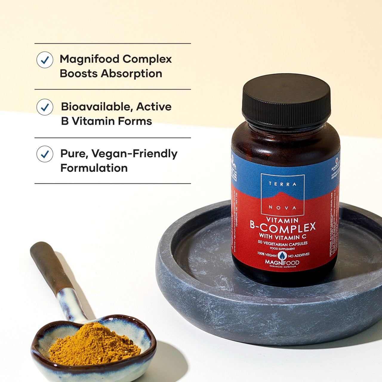 Vitamin B with Vitamin C Supplement USP Image